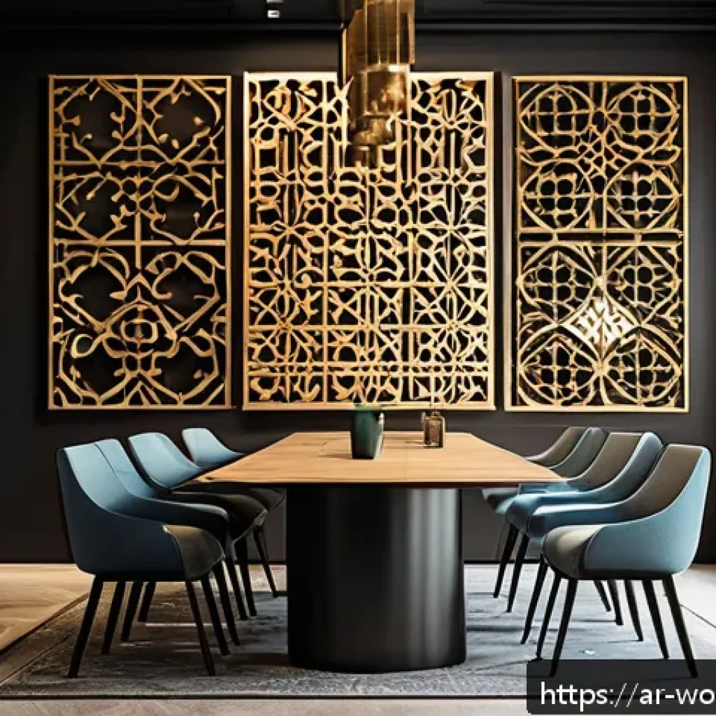 가치 기반 경력에 적합한 직장 문화 탐색 - A modern Arabic office environment with diverse professionals engaging in a collaborative meeting, f...