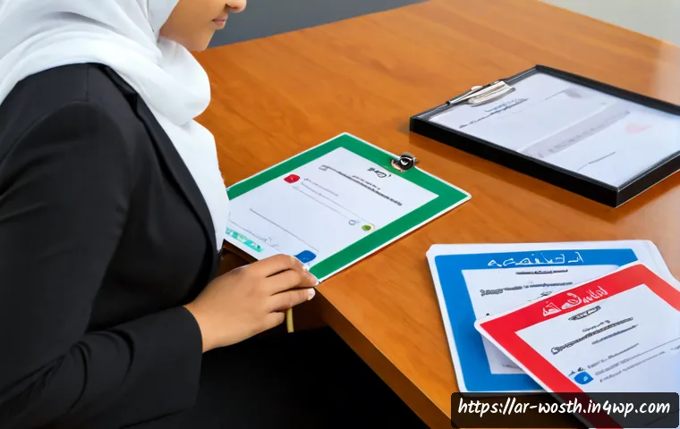 가치 기반 경력에서의 인증 프로그램 탐색 - Photorealistic career guidance scene in a modern Gulf-region professional office, an Arab woman in m...